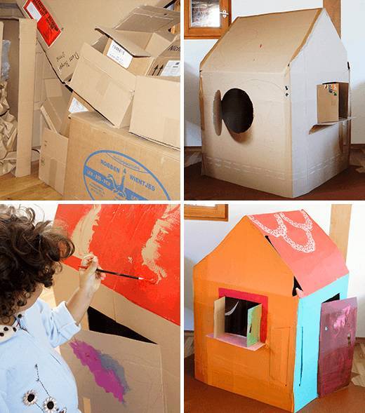 Cách làm đồ handmade từ bìa carton